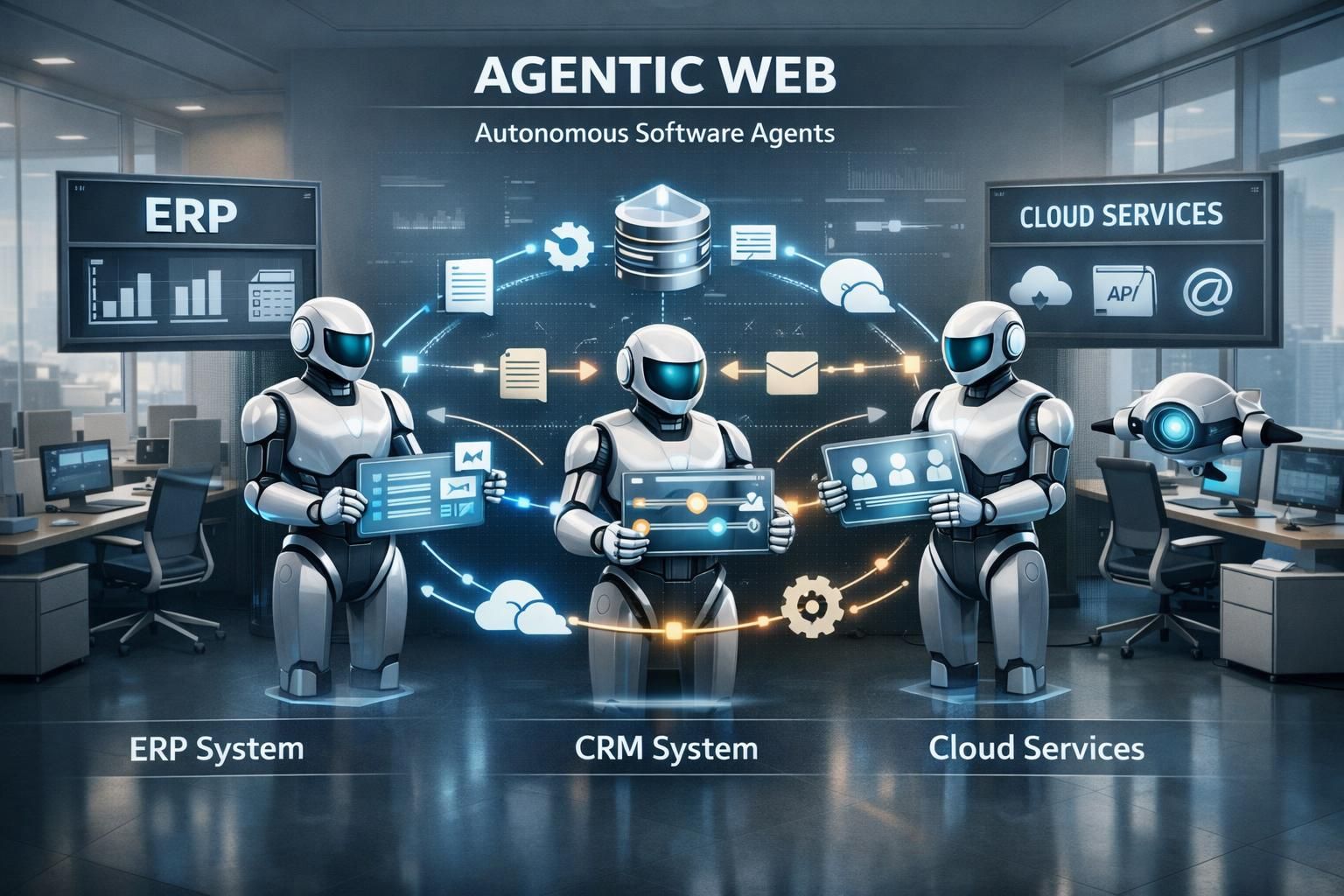 entdecken sie, wie ki-agenten im jahr 2026 das agentische web revolutionieren und den zugang zu informationen grundlegend verändern.