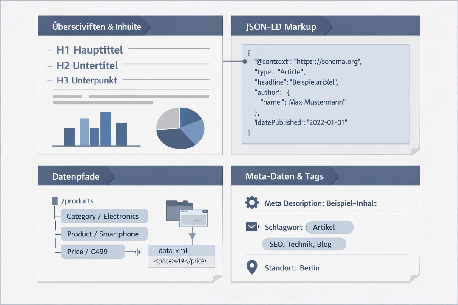 erfahren sie, wie inhalte im maschinenlesbaren web strukturiert werden, um ki-systemen eine effiziente verarbeitung und analyse zu ermöglichen.
