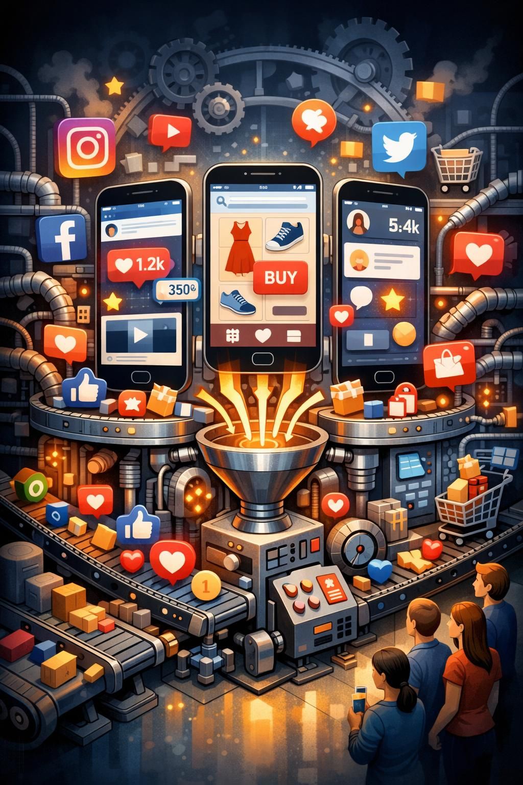 entdecken sie, wie social media als entscheidungsmaschine fungiert und kaufprozesse durch plattformen wie facebook, instagram und co. beeinflusst.