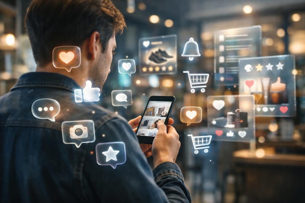 entdecken sie, wie social media als entscheidungsmaschine fungiert und kaufprozesse auf plattformen entscheidend beeinflusst. erfahren sie mehr über die wirkung sozialer netzwerke auf konsumentenentscheidungen.